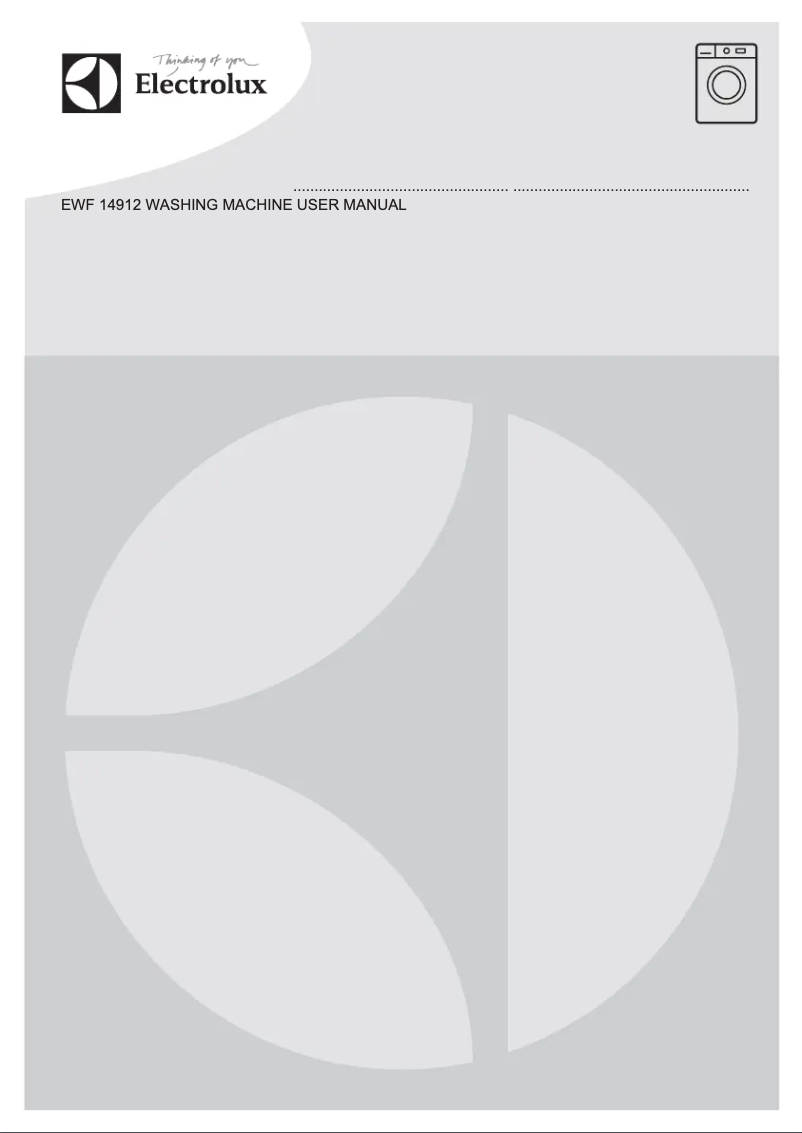 Page 1 de la notice Mode d'emploi Electrolux EWF14912