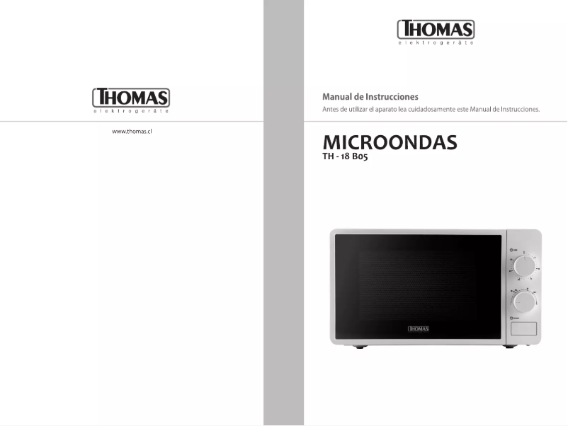 Página 1 del manual Manual de usuario Thomas TH-18B05
