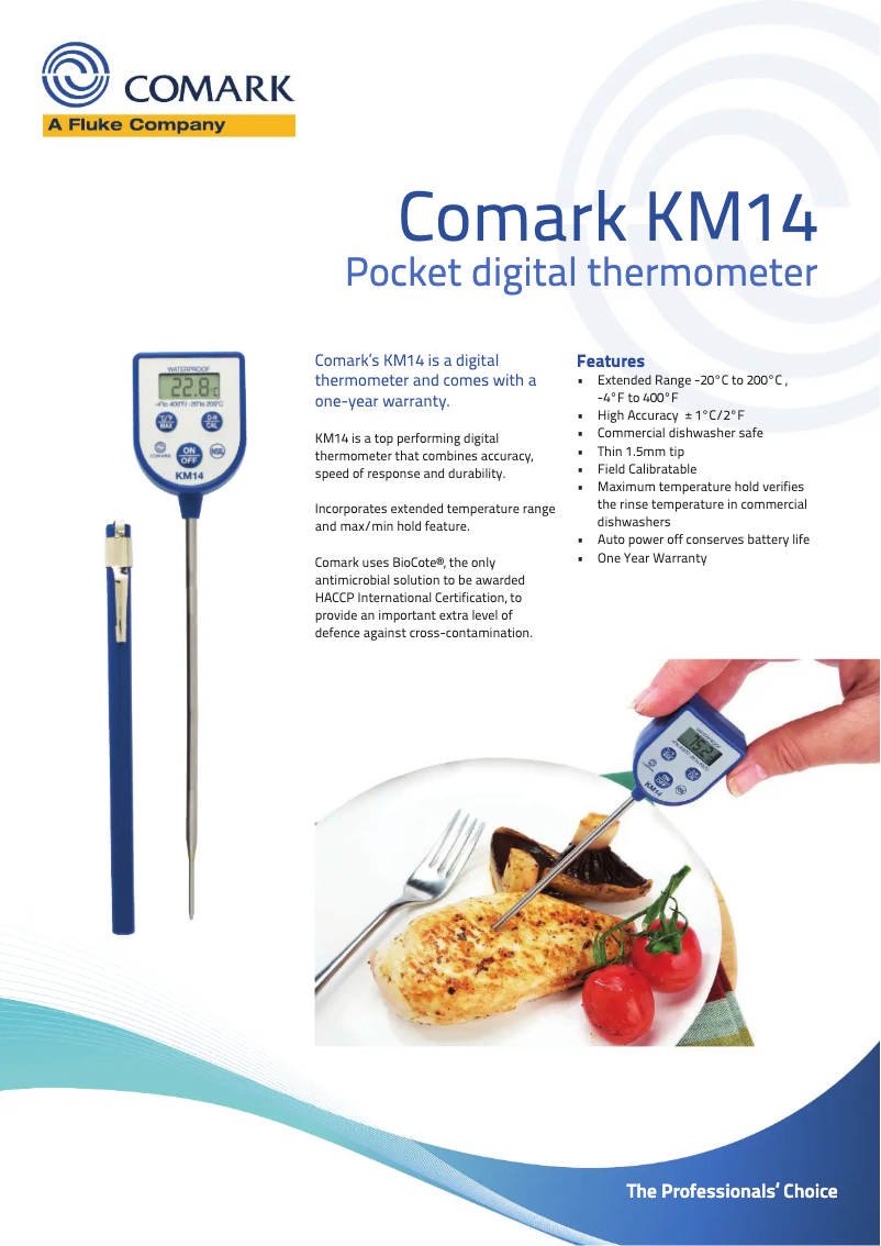 Image de la première page du manuel de l'appareil KM14