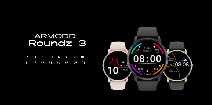 Image de la première page du manuel de l'appareil Roundz 3