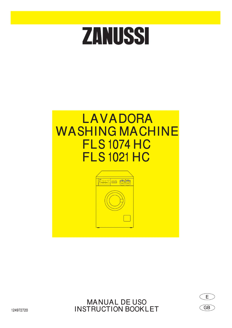 Image de la première page du manuel de l'appareil FLS 1074 HC