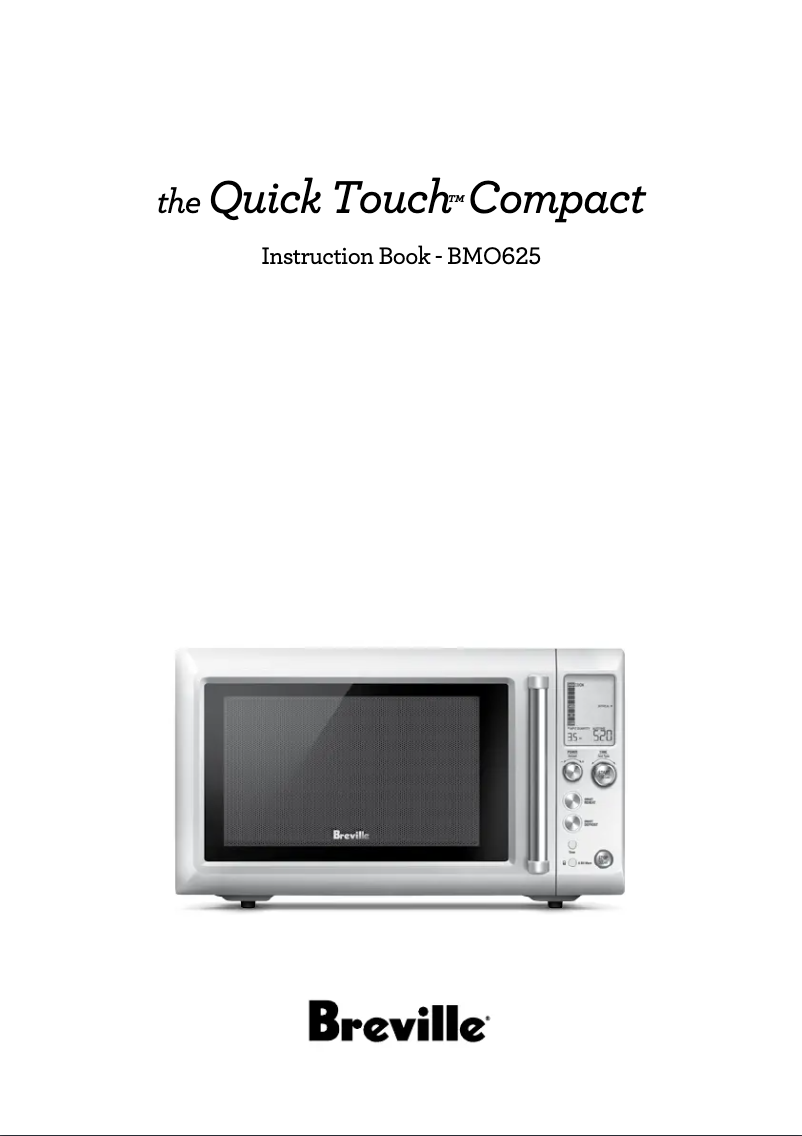 Image de la première page du manuel de l'appareil the Quick Touch Compact BMO625