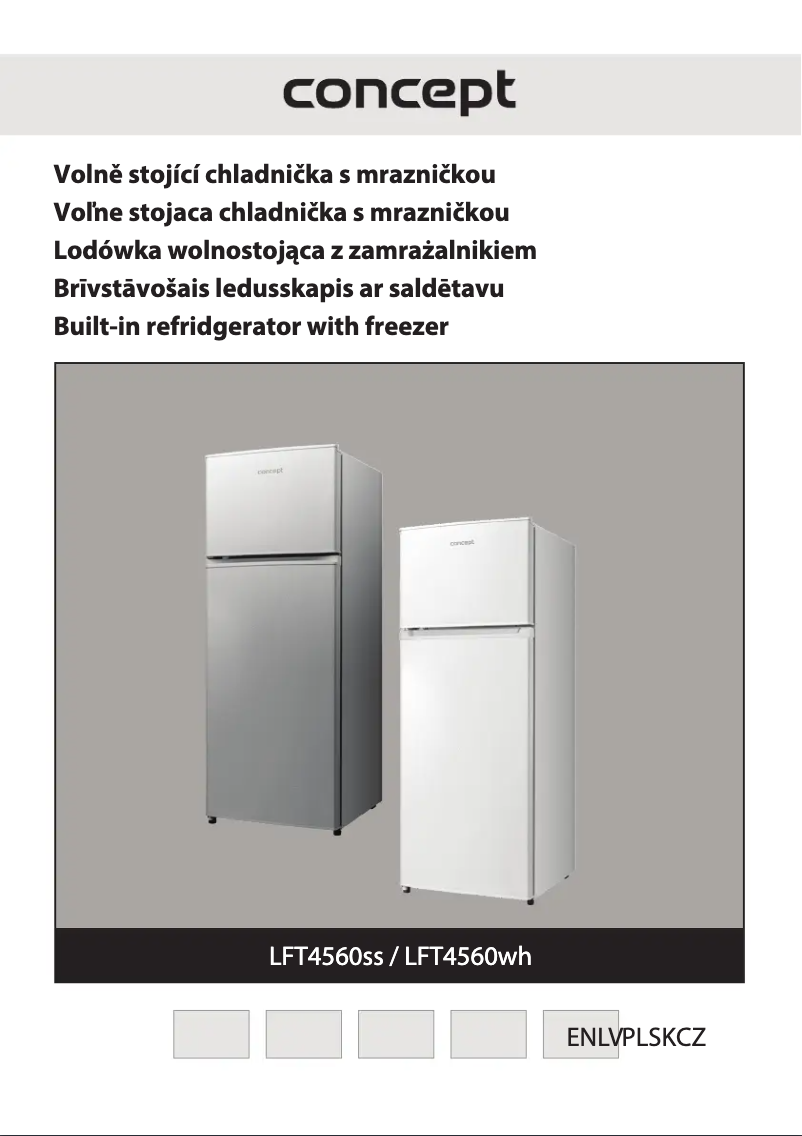 Page 1 de la notice Manuel utilisateur Concept LFT4560WH