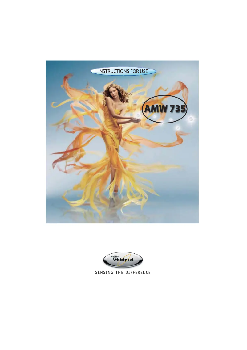 Image de la première page du manuel de l'appareil AMW 735 IX