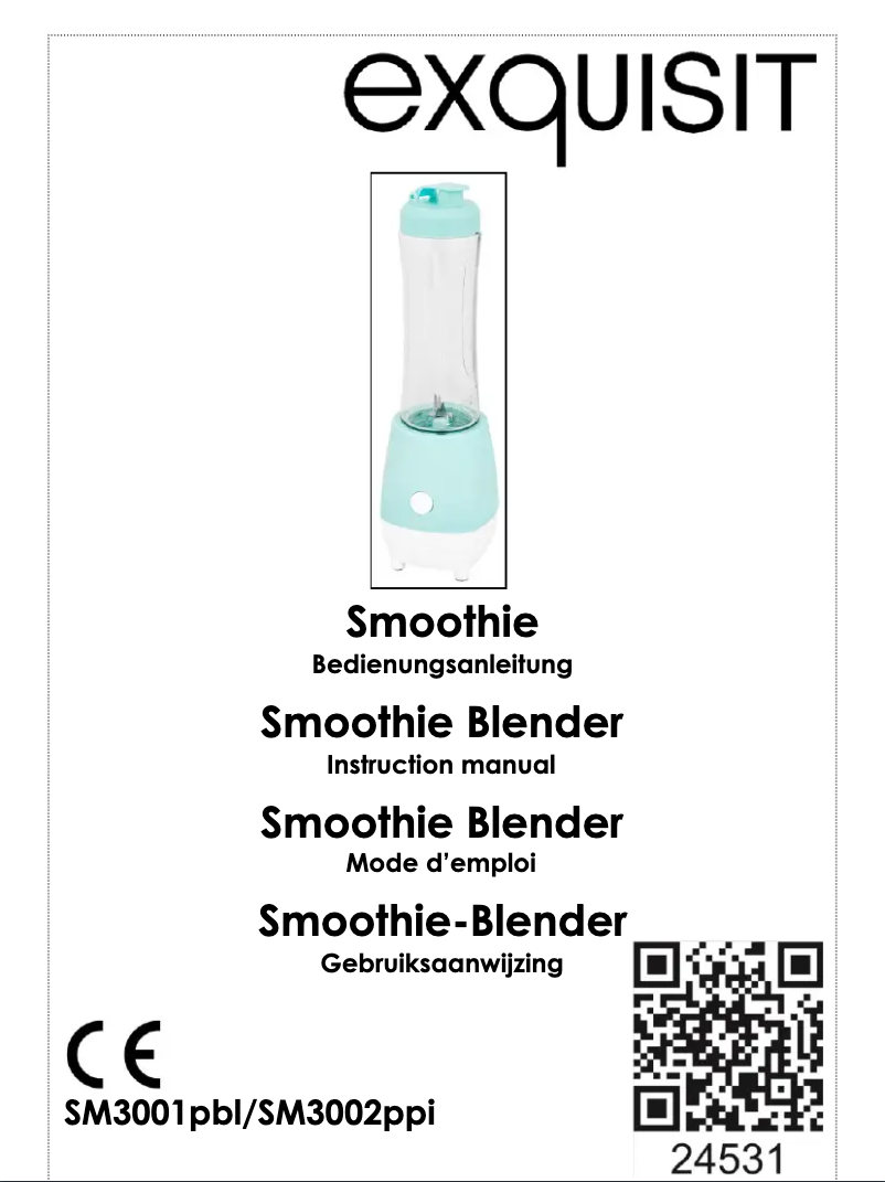 Page 1 de la notice Manuel utilisateur Exquisit SM 3002 ppi