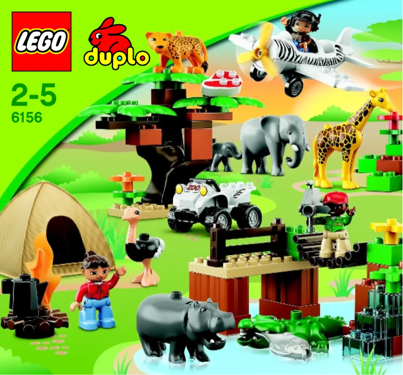 Image de la première page du manuel de l'appareil Duplo 6156
