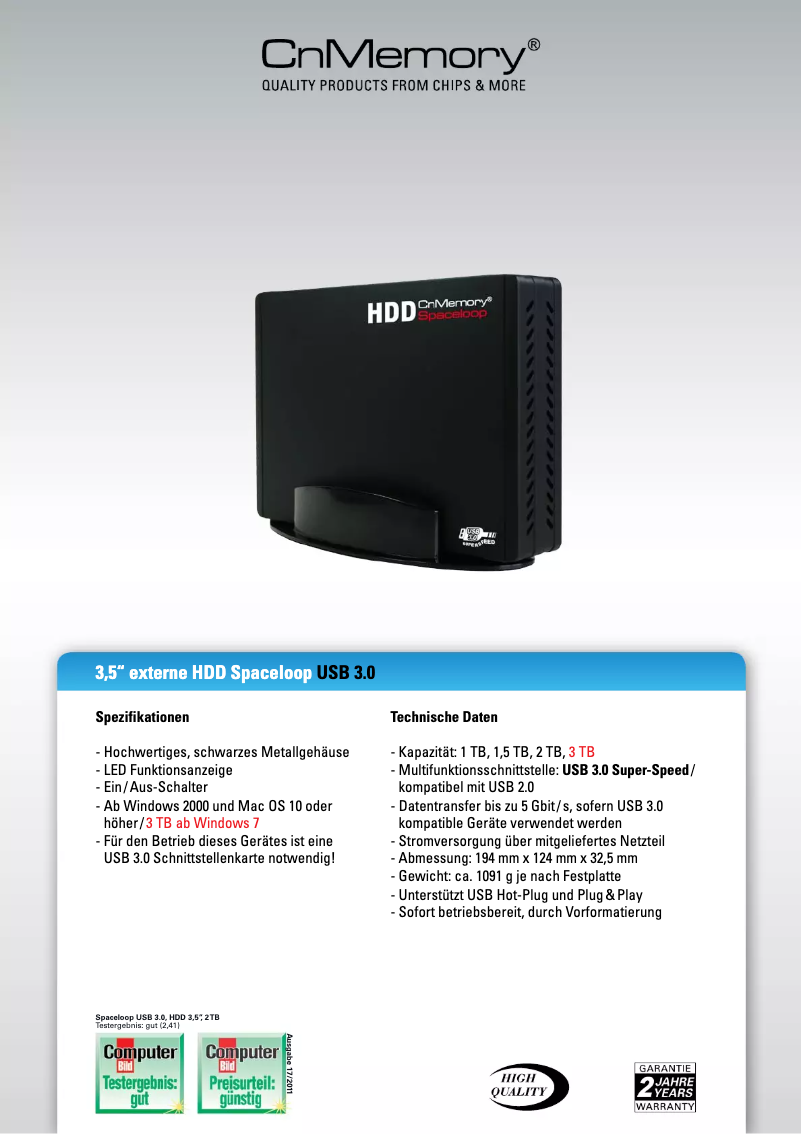 Image de la première page du manuel de l'appareil Spaceloop