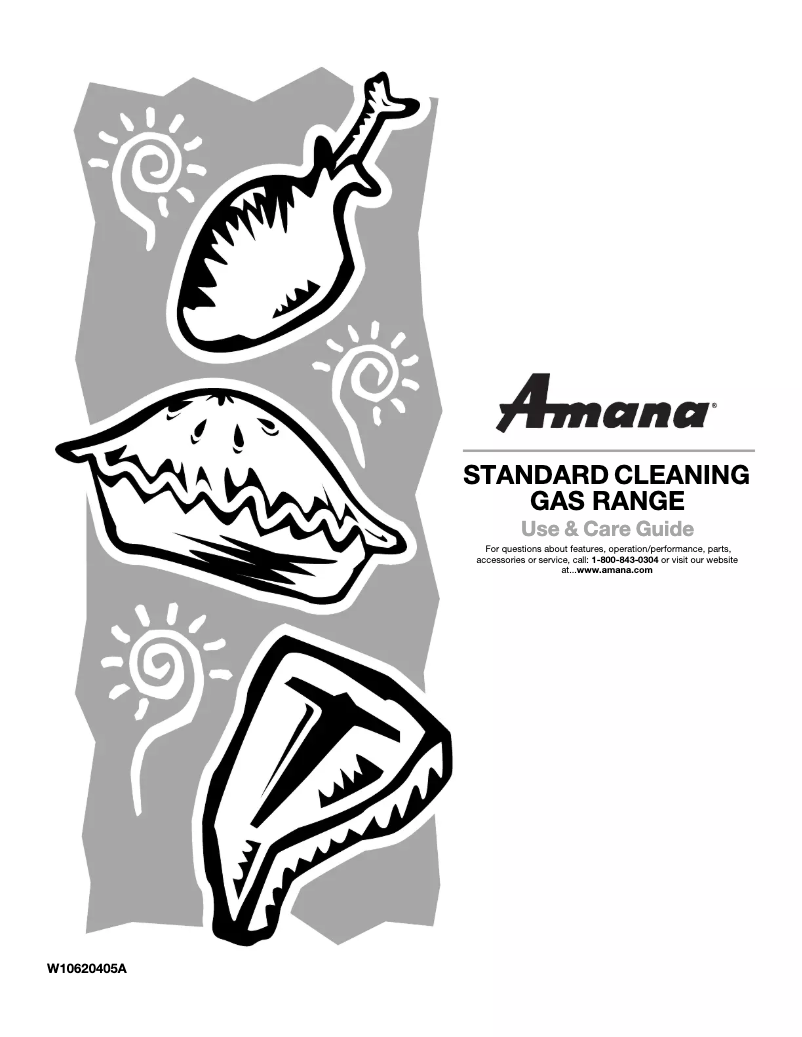 Page n°1 - Manuel utilisateur Amana AGR5330BAW