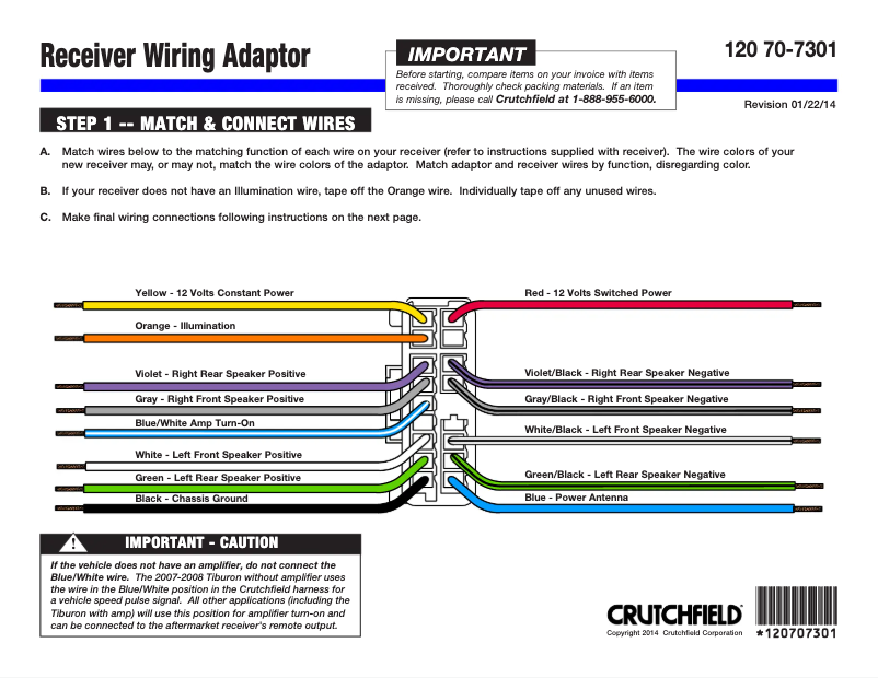 Page 1 de la notice Manuel utilisateur Metra 70-7301