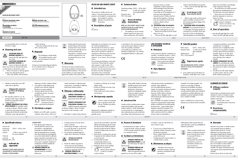 Page 1 de la notice Manuel utilisateur Livarno Lux IAN 96304