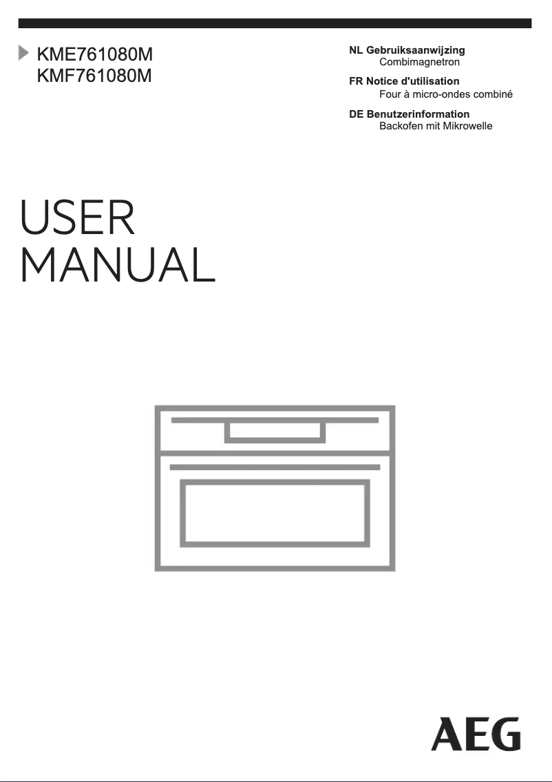 Página 1 del manual Manual de usuario AEG KME761080M