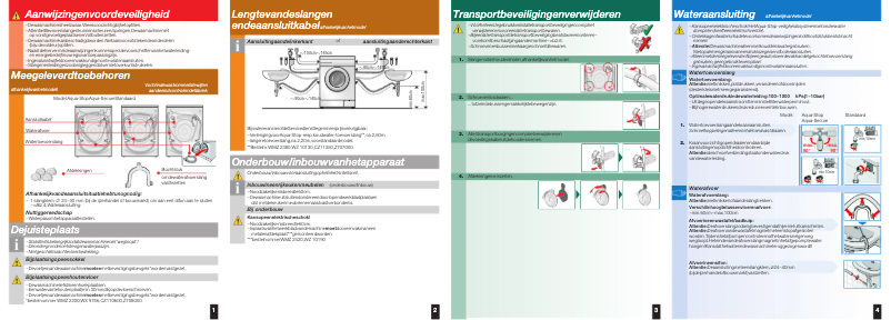 Page n°1 - Guide d'installation Bosch WAE28371FG