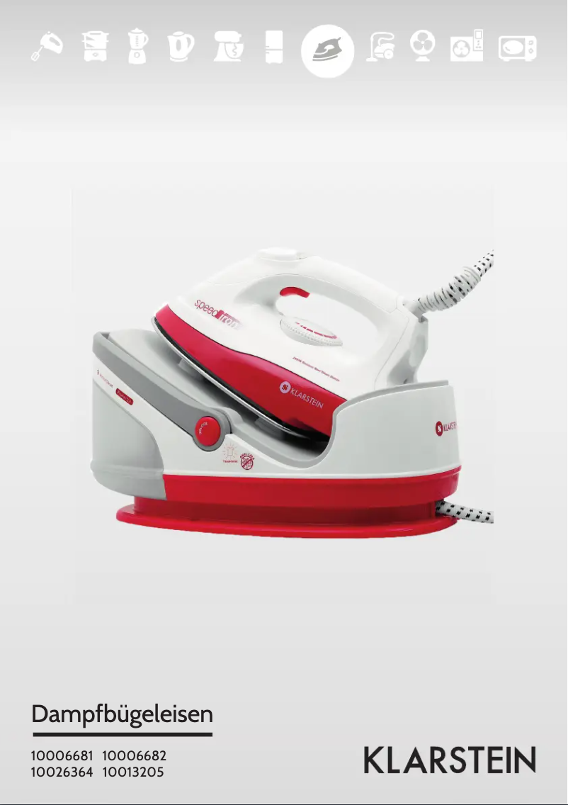 Page 1 de la notice Manuel utilisateur Klarstein 10006681