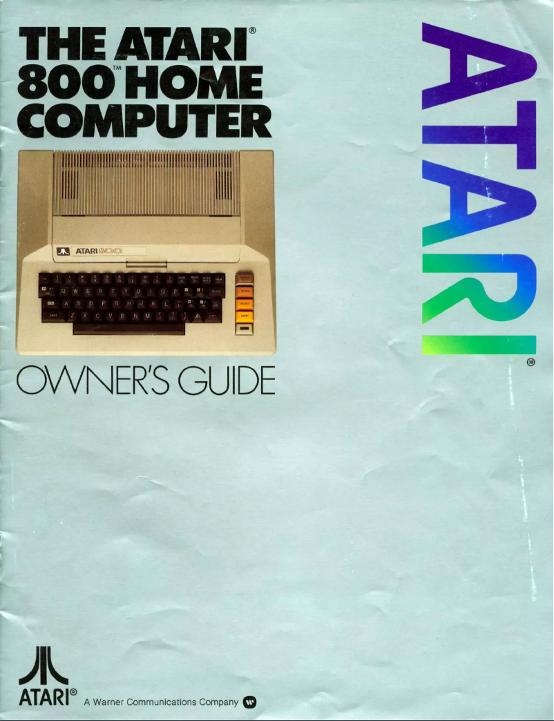Página 1 del manual Manual de usuario Atari 800