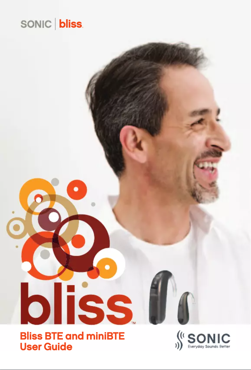 Image de la première page du manuel de l'appareil BL100 MN Bliss