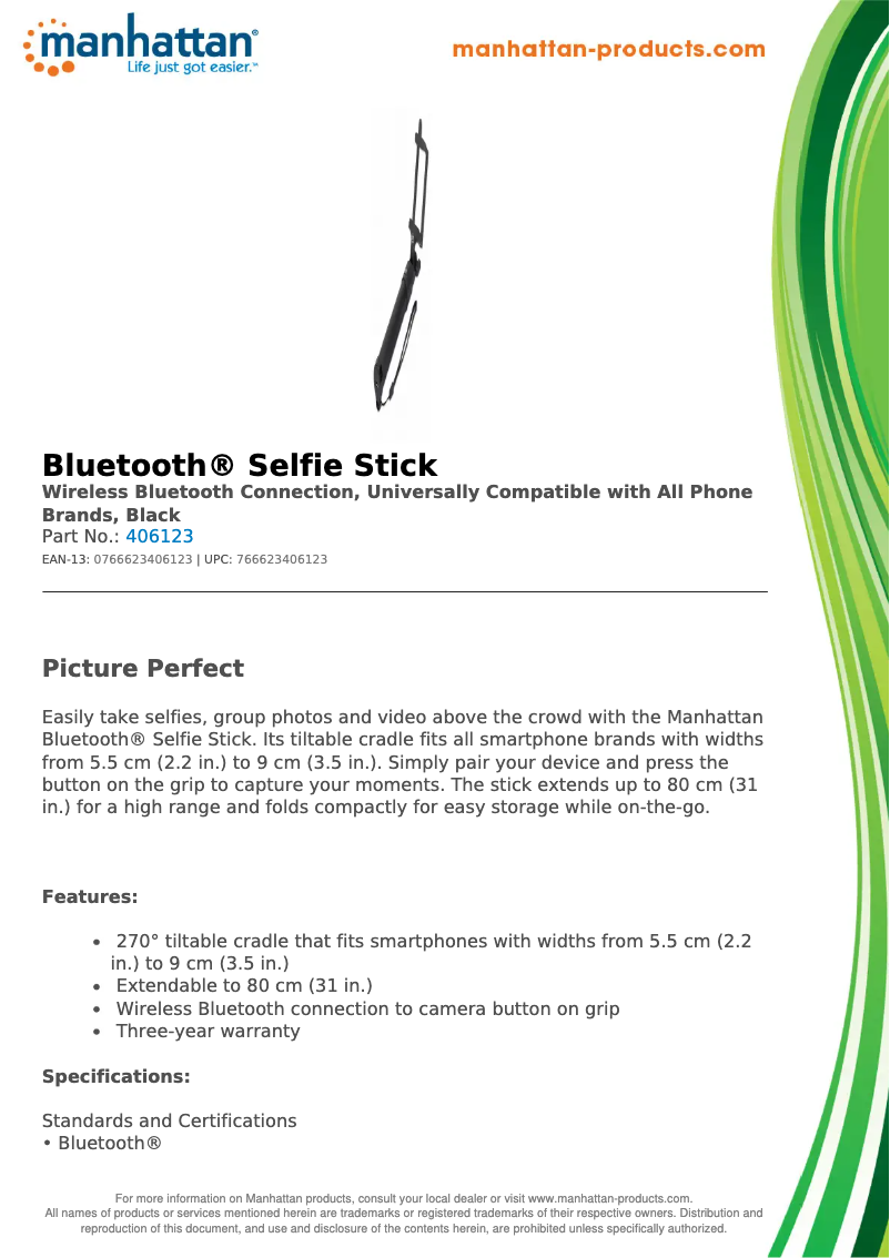 Page n°1 - Fiche technique Manhattan 406123