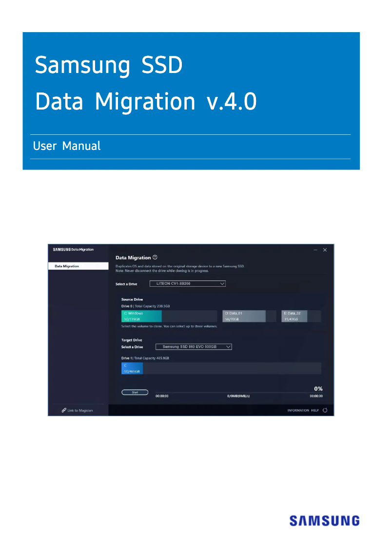Image de la première page du manuel de l'appareil MZ-V8P2T0BW