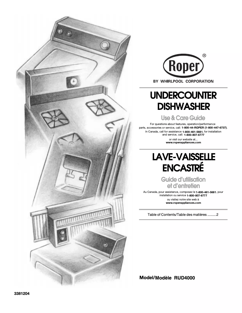 Imagen de la primera página del manual del dispositivo RUD4000