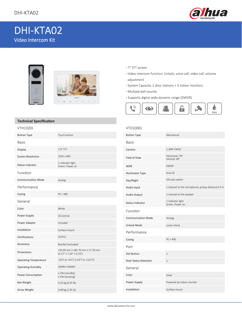 Image de la première page du manuel de l'appareil KTA02