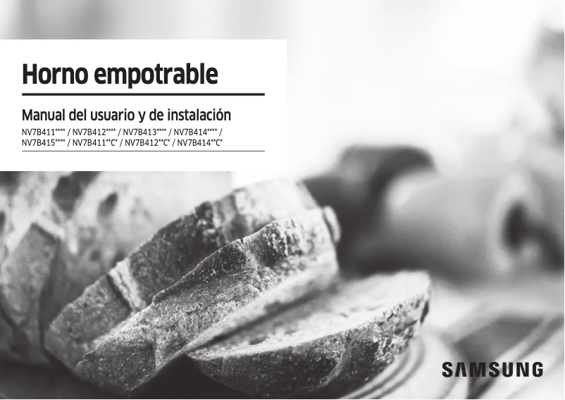 Page 1 de la notice Manuel utilisateur Samsung NV7B41207AS