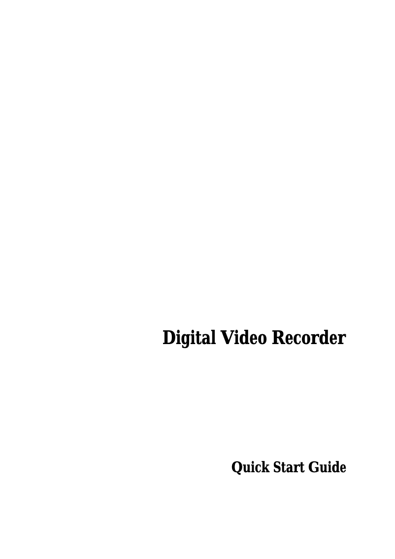 Page n°1 - Manuel utilisateur LTS LTD8504T-ST