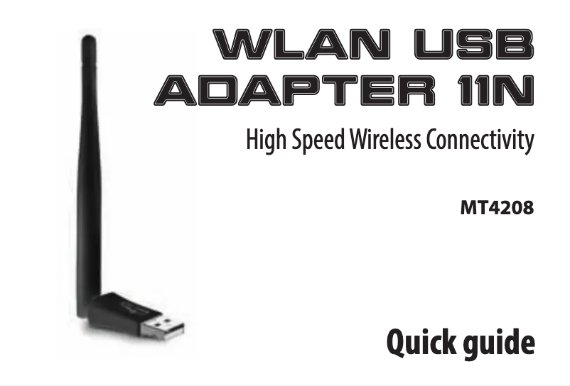 Page 1 de la notice Manuel utilisateur Media-Tech MT4208