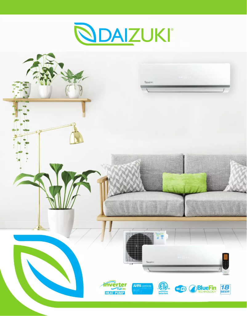 Page 1 de la notice Fiche technique Daizuki DX36X426H-18