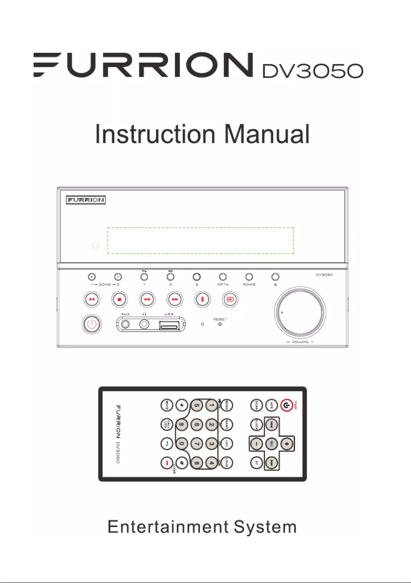 Page n°1 - Manuel utilisateur Furrion DV3050-SB