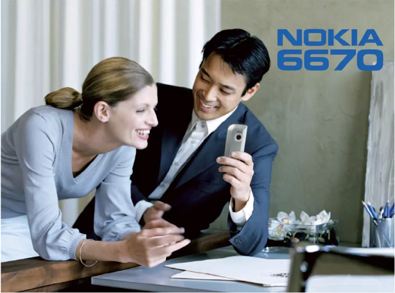 Page n°1 - Manuel utilisateur Nokia 6670