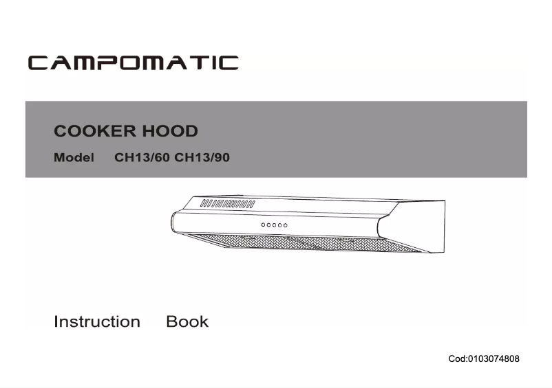 Imagen de la primera página del manual del dispositivo CH1390