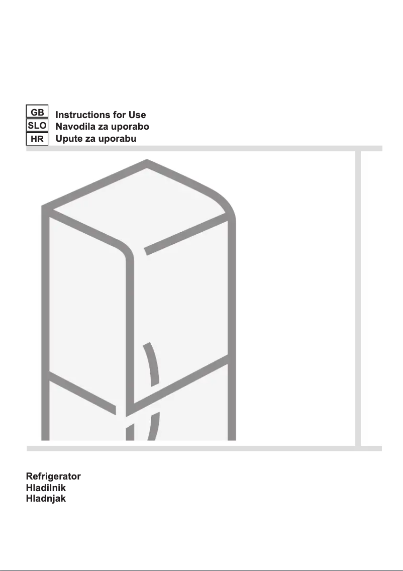 Page n°1 - Manuel utilisateur Gorenje KRB2051AW