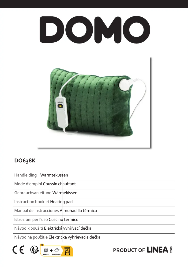 Image de la première page du manuel de l'appareil DO638K