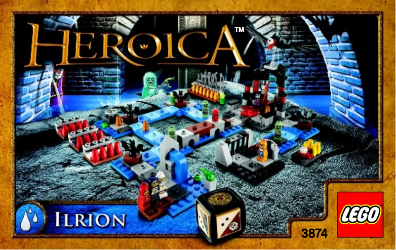 Page 1 de la notice Manuel utilisateur Lego Heroica 3874
