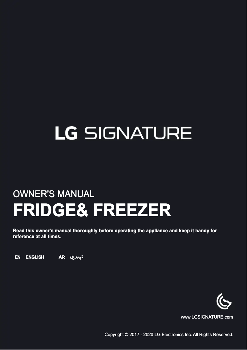 Página 1 del manual Manual de usuario LG LSS304JDVL