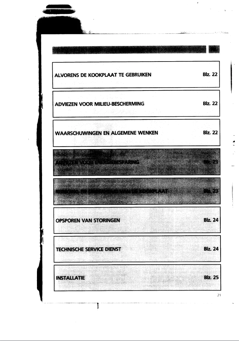 Page 1 de la notice Manuel utilisateur Whirlpool HOB 449