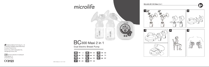 Image de la première page du manuel de l'appareil BC 300 Maxi 2 in 1