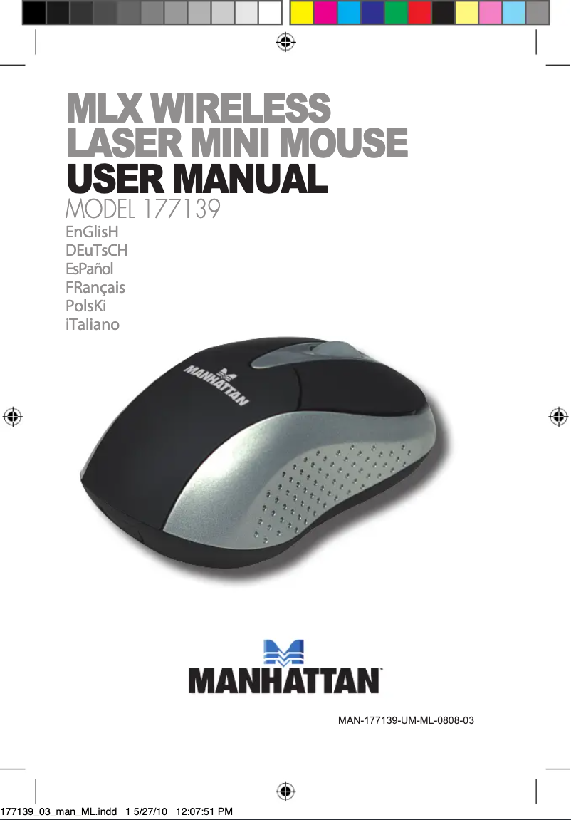 Page n°1 - Manuel utilisateur Manhattan 177139