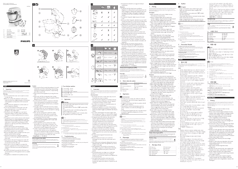 Imagen de la primera página del manual del dispositivo HR7920