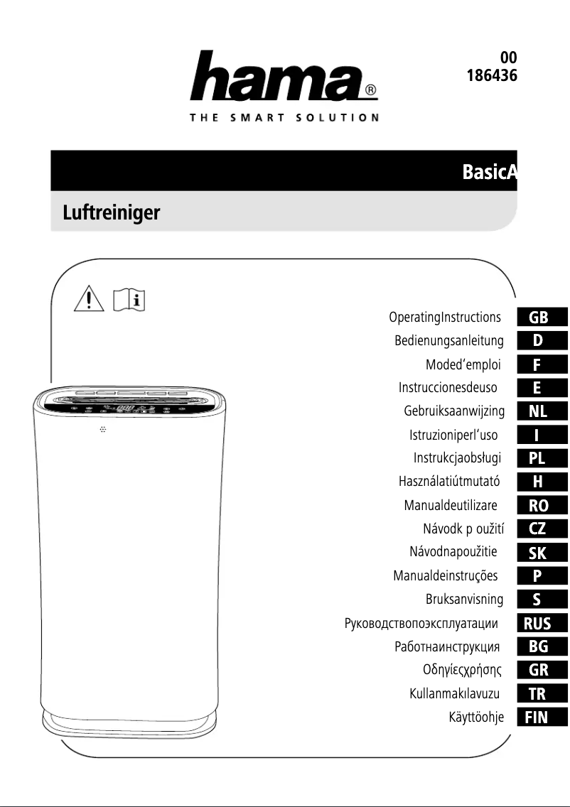 Page 1 de la notice Manuel utilisateur Hama Basic