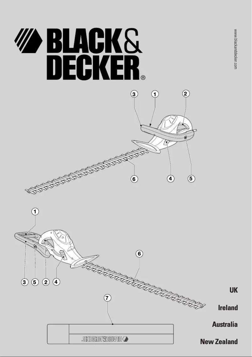 Page n°1 - Manuel utilisateur Black & Decker GT534