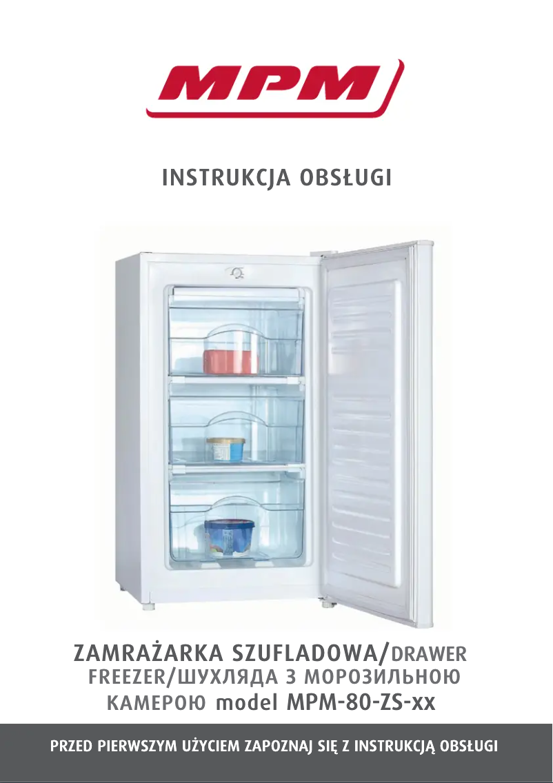 Page 1 de la notice Manuel utilisateur MPM MPM-80-ZS-33