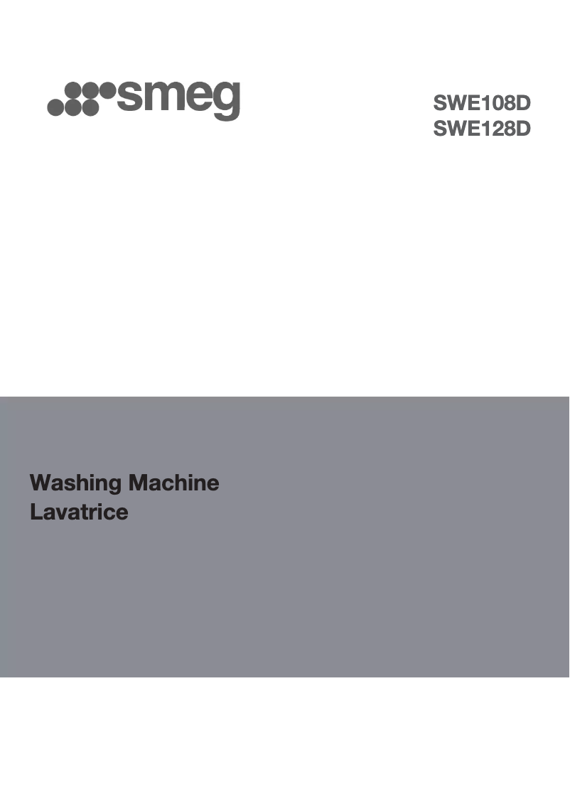 Page n°1 - Manuel utilisateur Smeg SWE128D