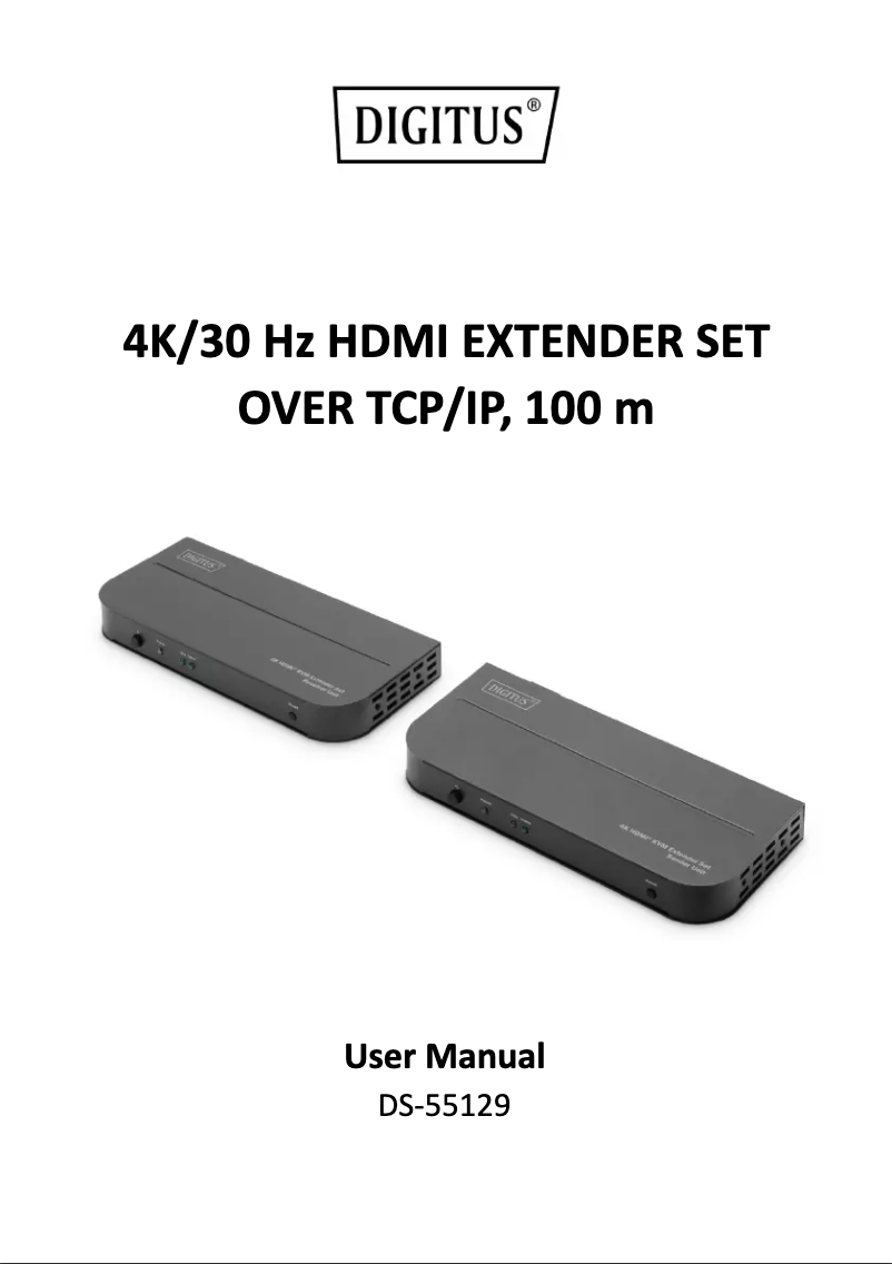 Page n°1 - Mode d'emploi Digitus DS-55129