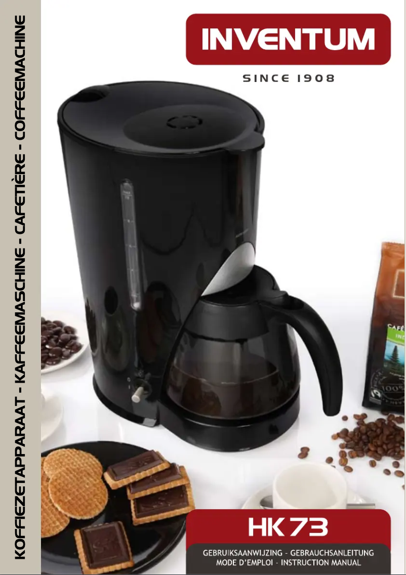 Page n°1 - Manuel utilisateur Inventum HK73B
