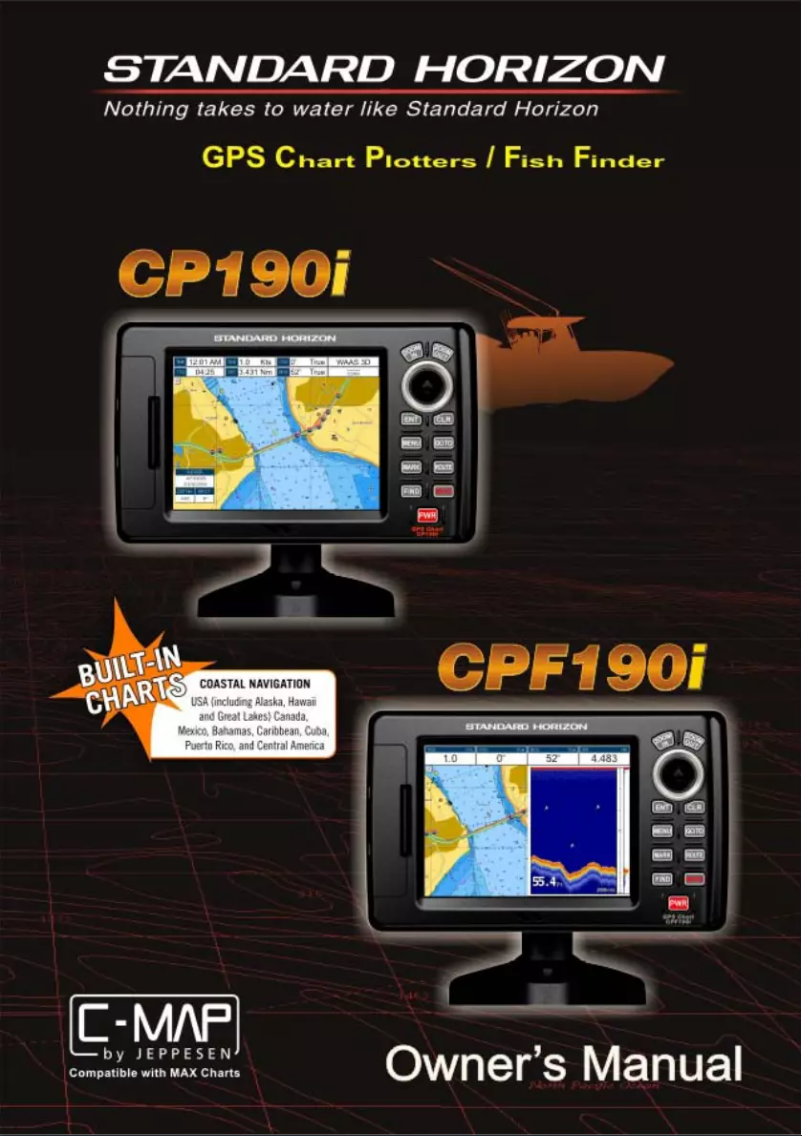 Página 1 del manual Manual de usuario Standard Horizon CP190i