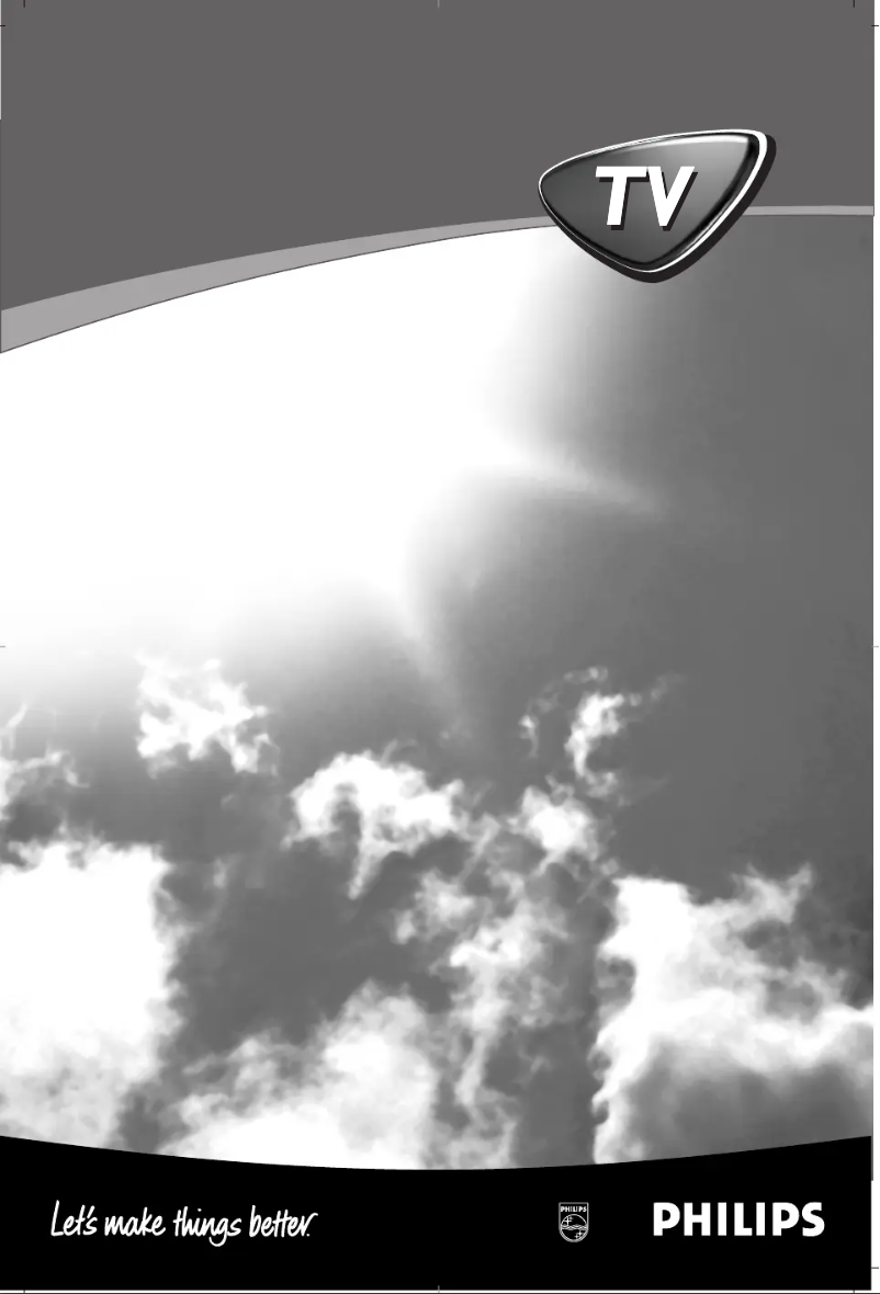 Page 1 de la notice Manuel utilisateur Philips 21PT1557
