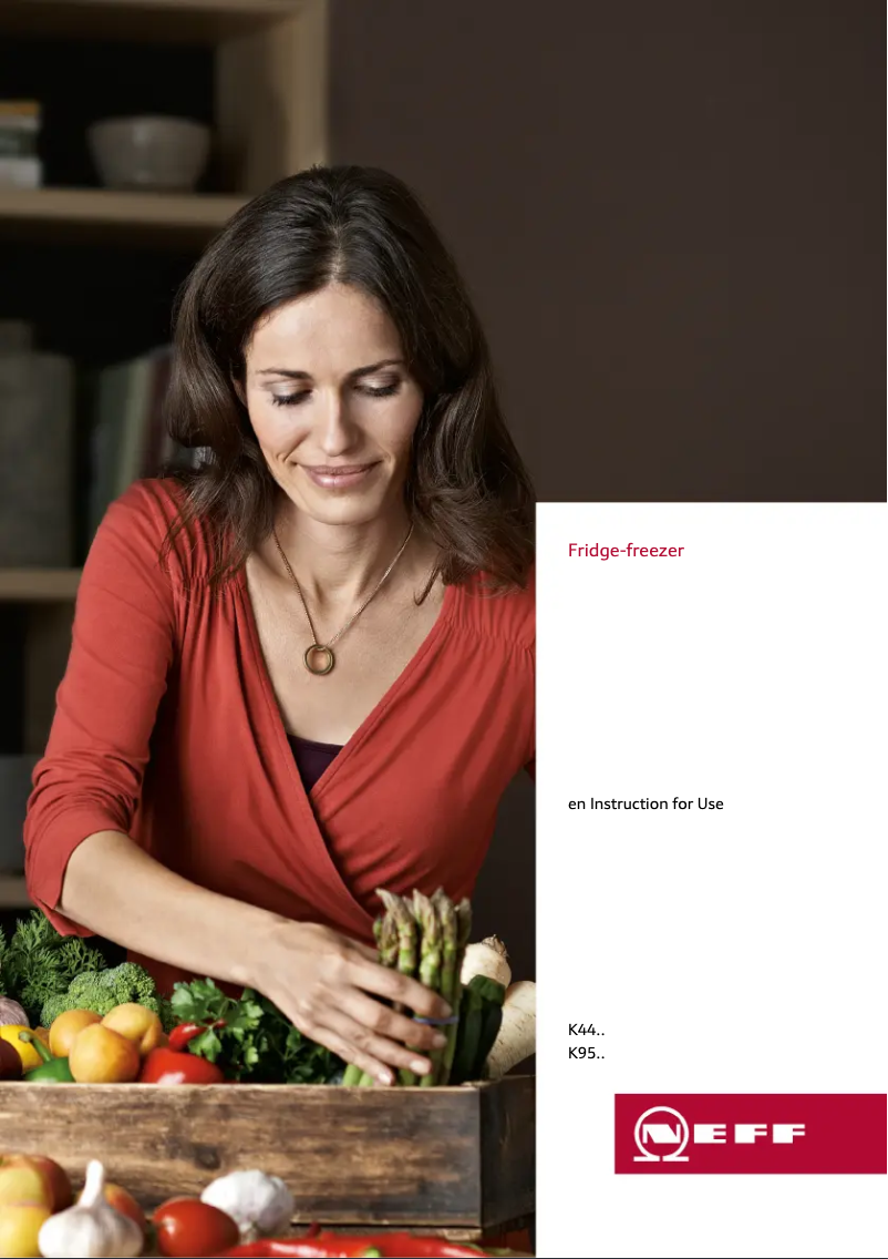 Image de la première page du manuel de l'appareil K4254X7GB