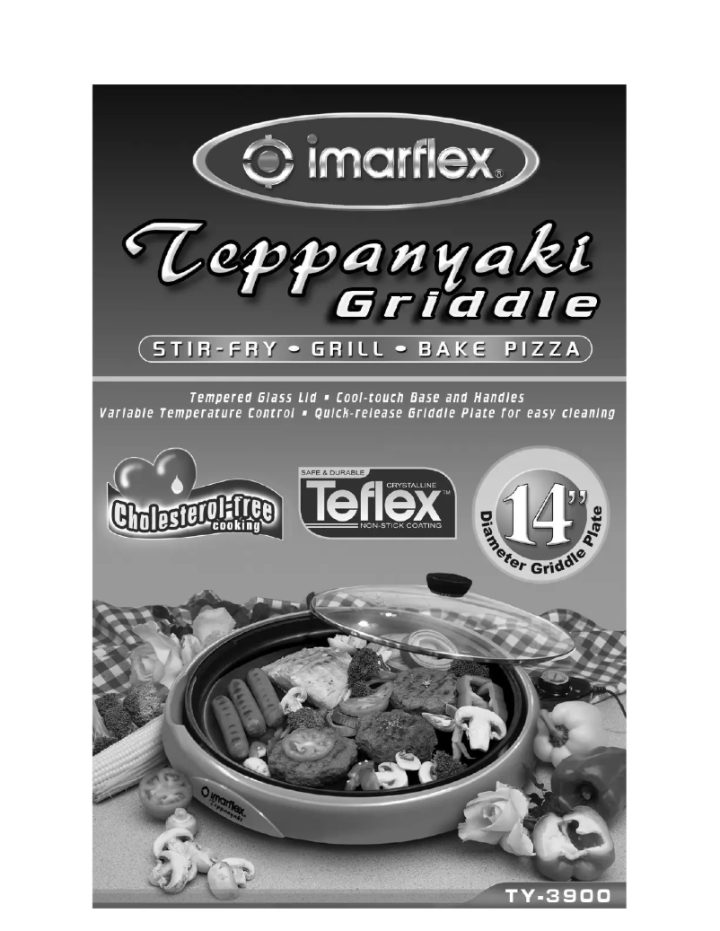 Image de la première page du manuel de l'appareil TY-3900