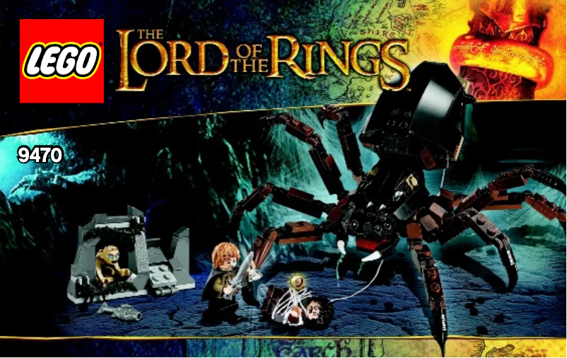 Page 1 de la notice Manuel utilisateur Lego The Lord of the Rings 9470