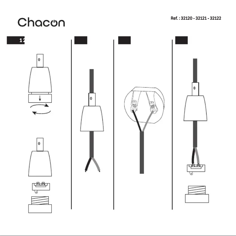 Page 1 de la notice Manuel utilisateur Chacon 32120